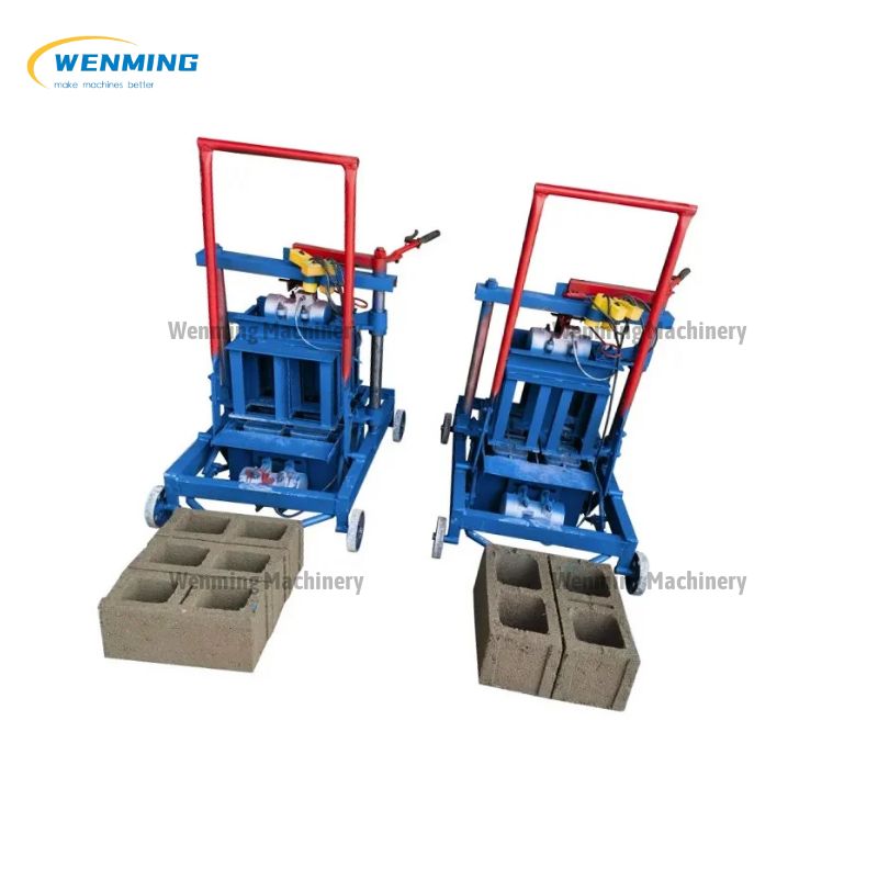 Concrete Hollow Block Forming Machine