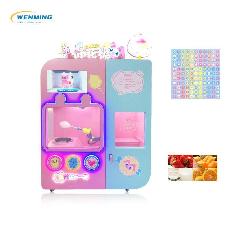 Fully Automatic Cotton Candy Vending Machine