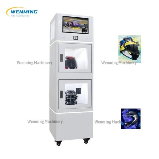 Single-Compartment Self-Service Helmet Cleaning Machine