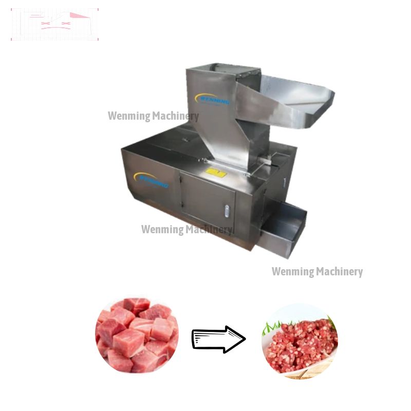 Fully automatic meat crusher