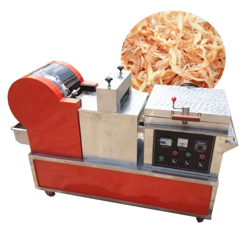 Fish Squid Baking Shredding Machine 
