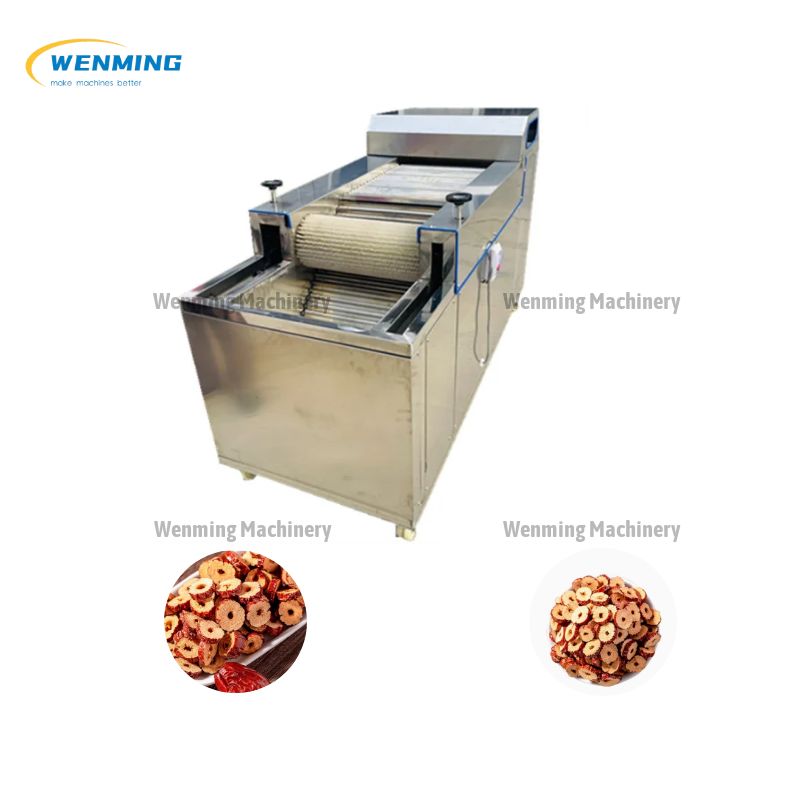 Dry Dates Ring Slicing Machine