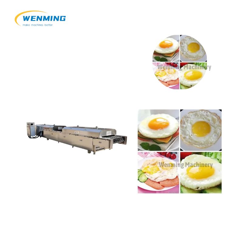 Automatic egg frying machine