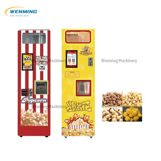 Fully Automatic Popcorn Vending Machine