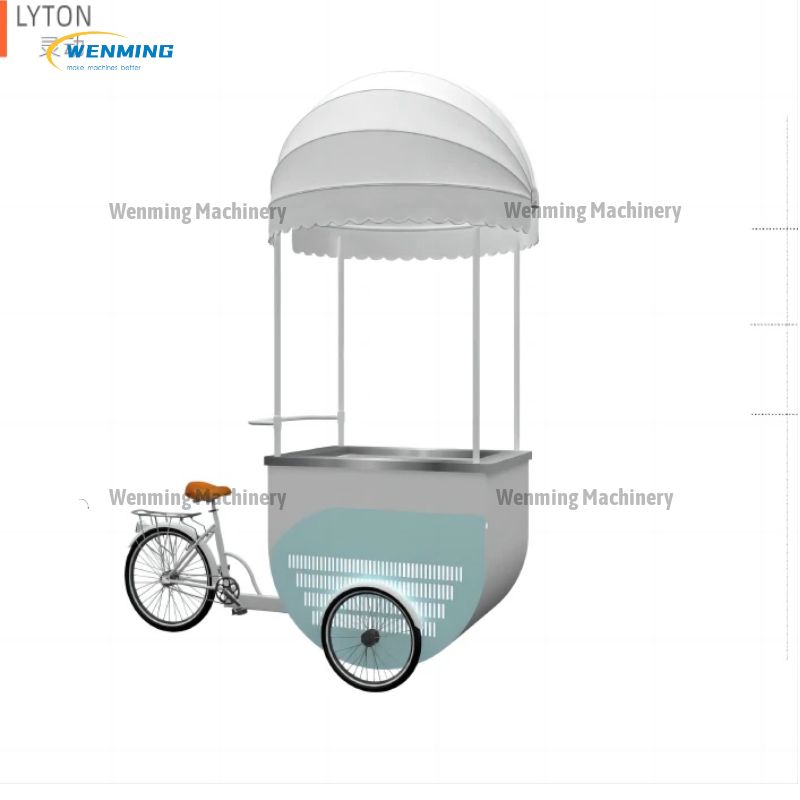 Mobile Hot Dog Vending Cart