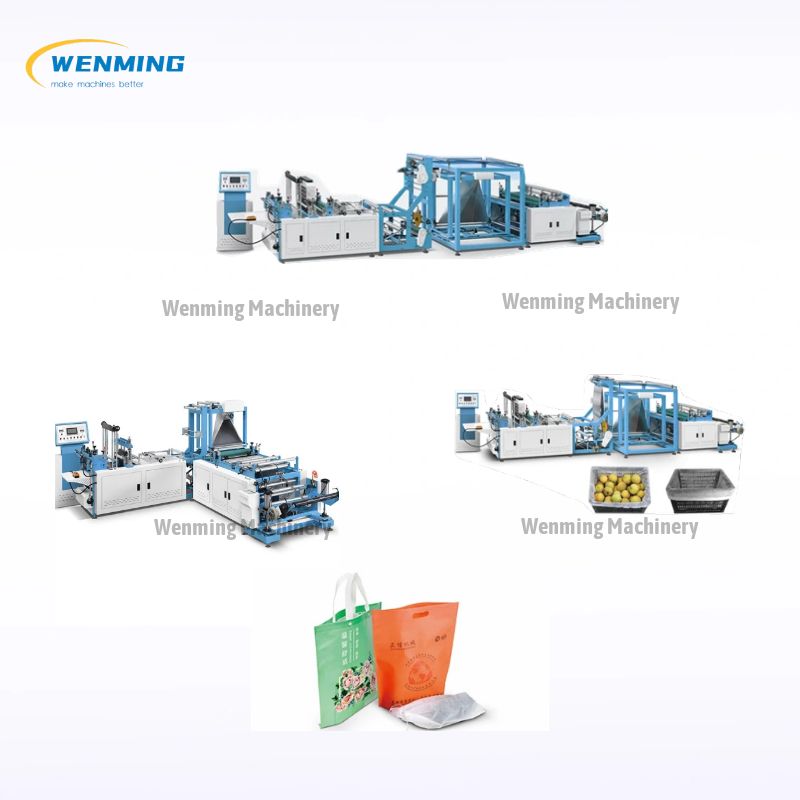 Fully Automatic Flat Handle Non-Woven Bag Making Machine