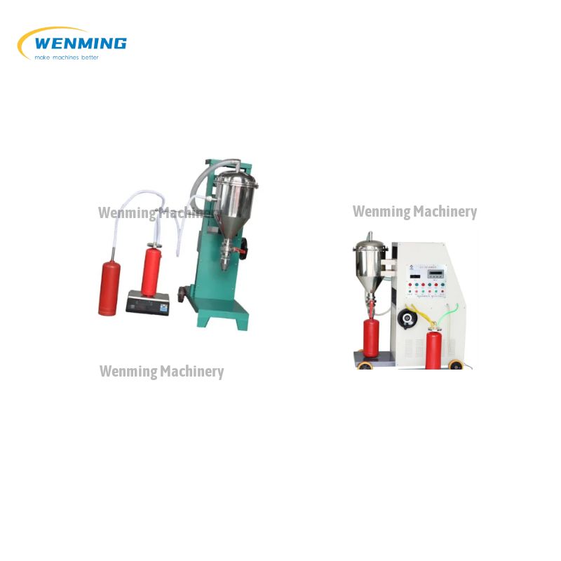 Dry Powder Filling Machine For Extinguisher