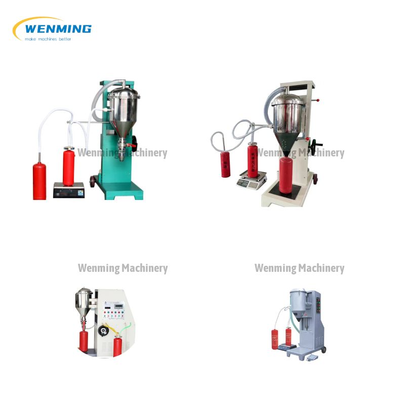 Fire Extinguisher Powder Refilling Machine