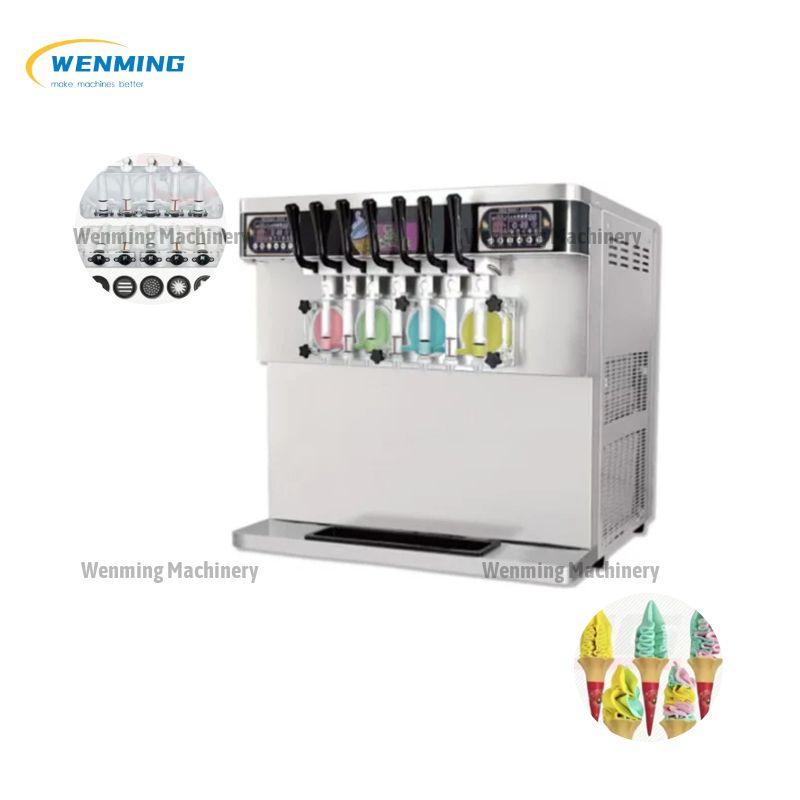 Table 3-Color Commercial Ice Cream Machine