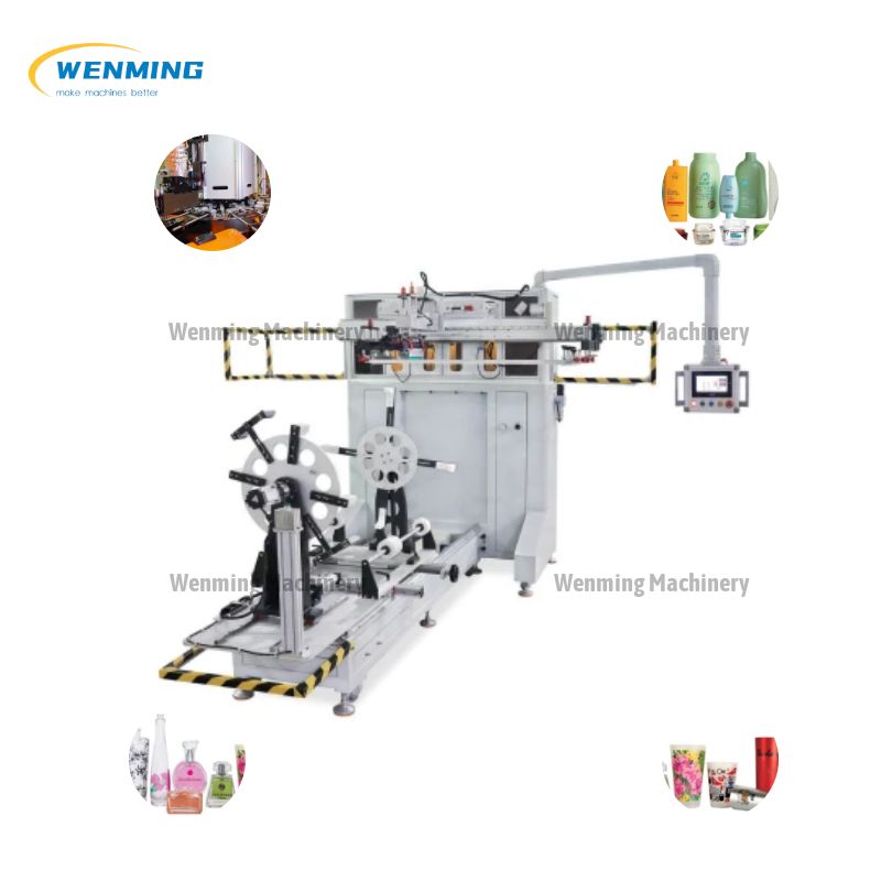 Five Color Horizontal Servo Turntable Screen Printing Machine