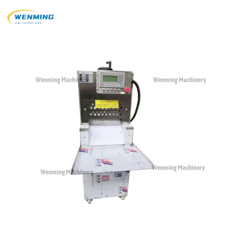 Frozen Black Chicken Roll Cutting Machine 