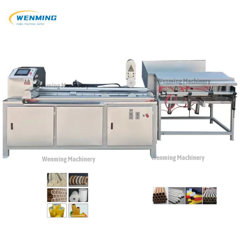Fully Automatic Cnc Paper Tube Precision Cutting Machine