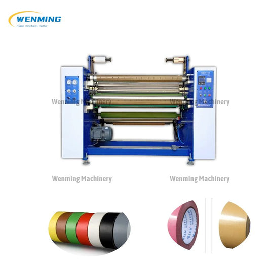 Adhesive Tape Equipment Rewinding And Cutting Machine