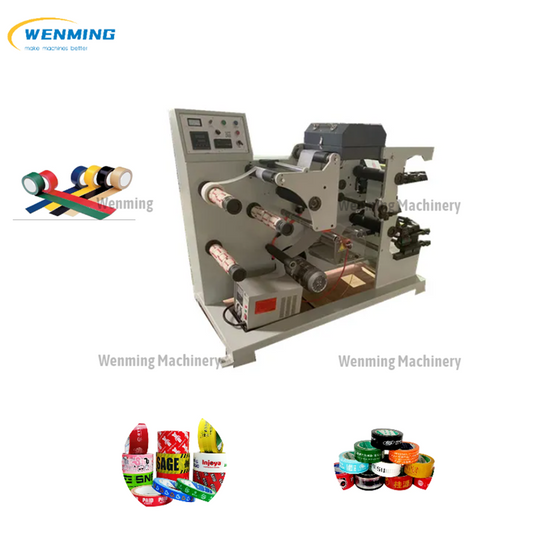 Tape Printing And Slitting Machine