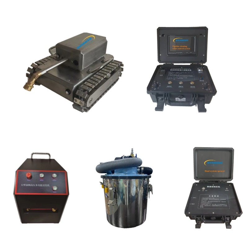  Oil Fume Cleaning Intelligent Robot Pipe Robot