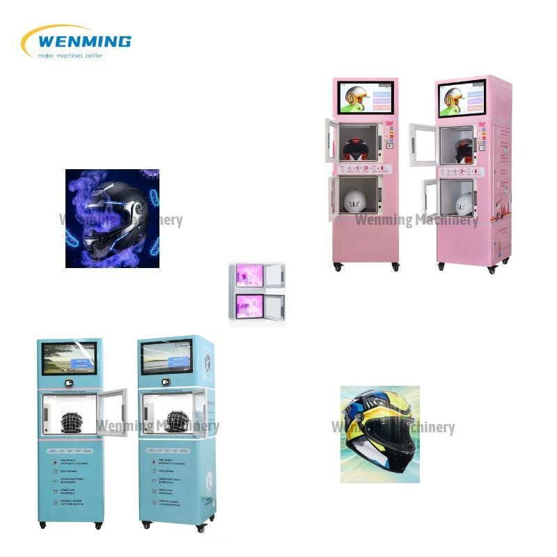 Self-Service Helmet And Glove Cleaning Machine