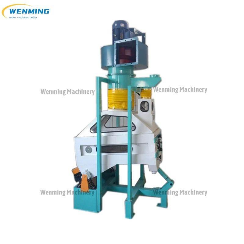 Wheat Maize Seed Cleaner Stone Removing Machine 