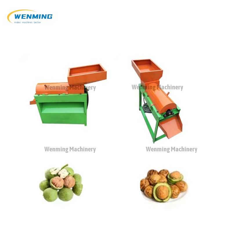 Automatic Green Walnut Sheller