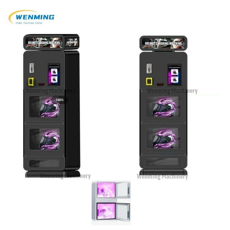 Single-Compartment Self-Service Helmet Cleaning Machine
