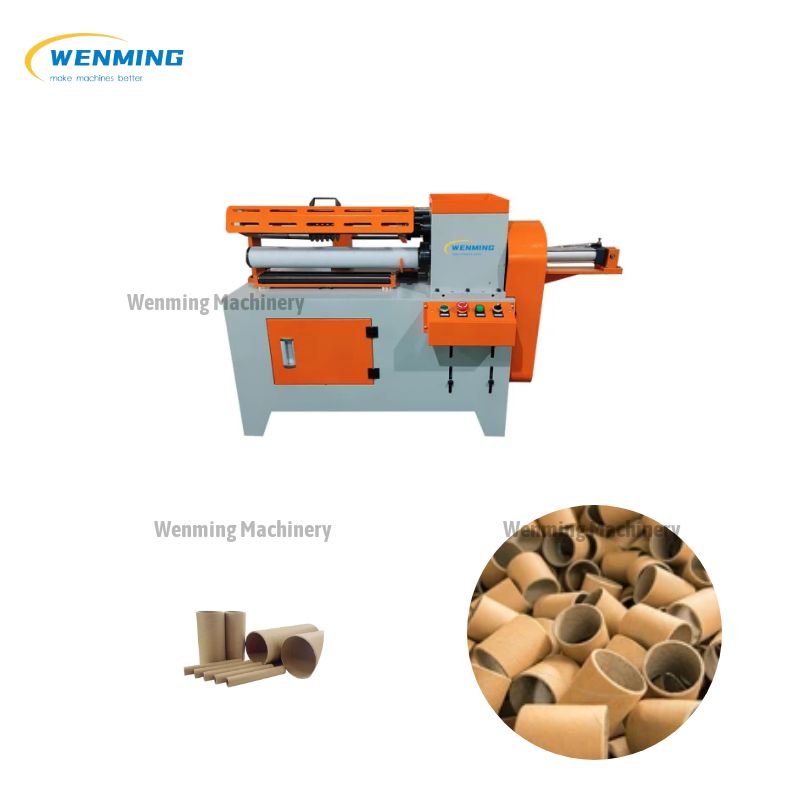 Simple Paper Tube Slitting Machine