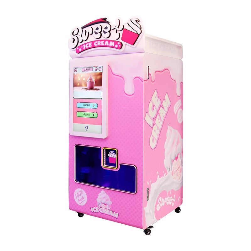 Fully Automatic Robotic Ice Cream Machine