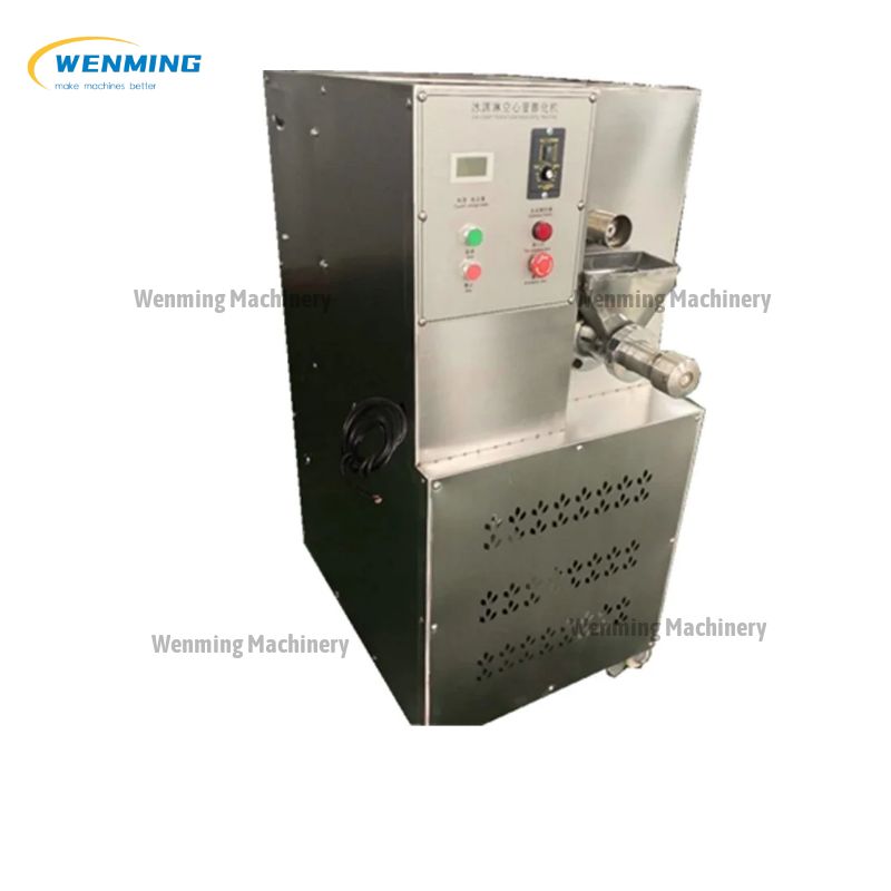 Ice Cream Hollow Corn Puff Snack Extruder
