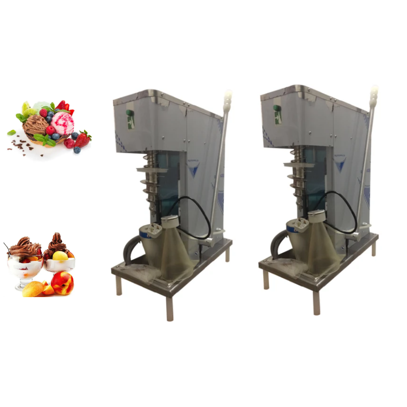  Frozen Fruit Swirl Drill Gelato Machine 