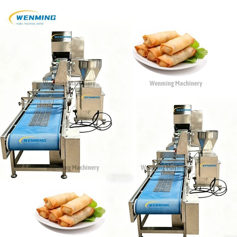 Spring Roll Processing Line 全自动春卷成型机 – WM machinery
