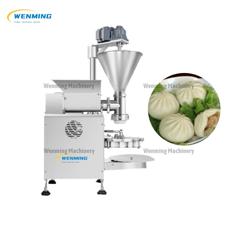 Single Stuffing Bucket Bun Making Machine