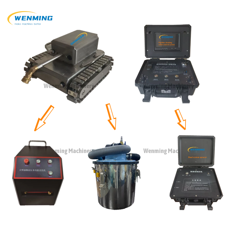 Kitchen Pipe Fume Cleaning Robot