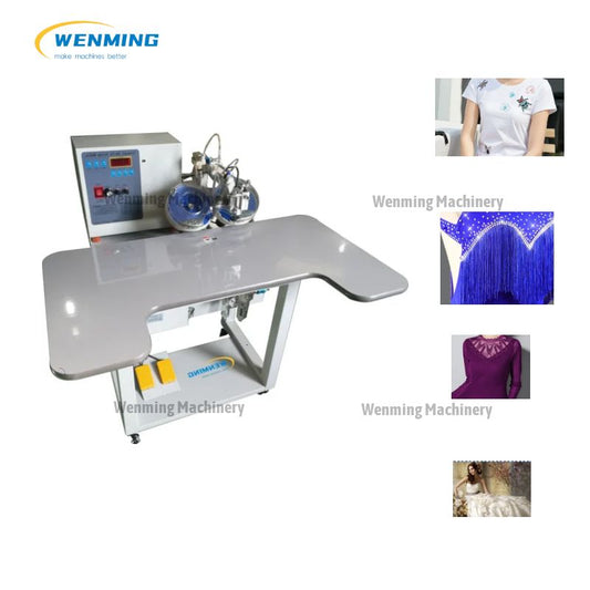 Ultrasonic Rhinestone Setting Machine