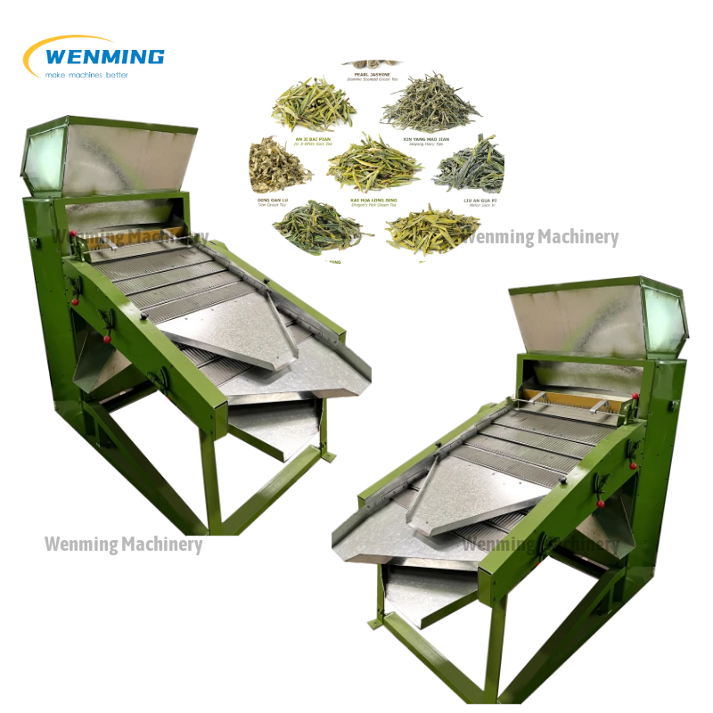 Tea Leaf Stem Sifting Sorting Separator Machine