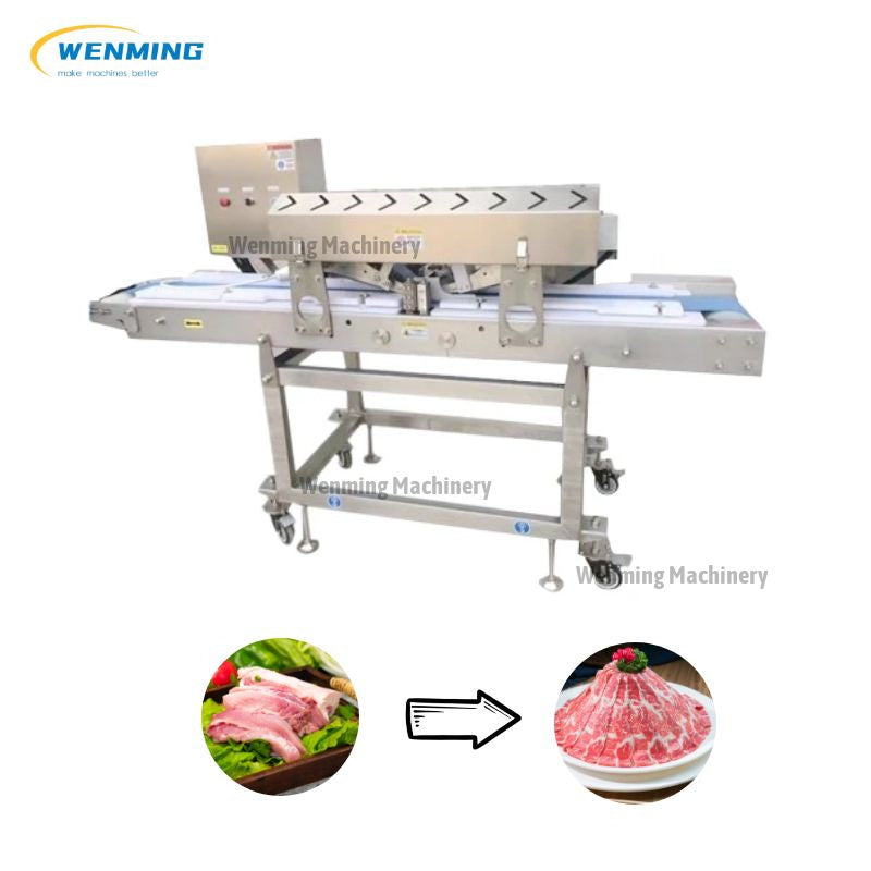 Stainless Steel Meat Cutting Machine Deli Meat Slicer Thin Meat Slicer – WM  machinery