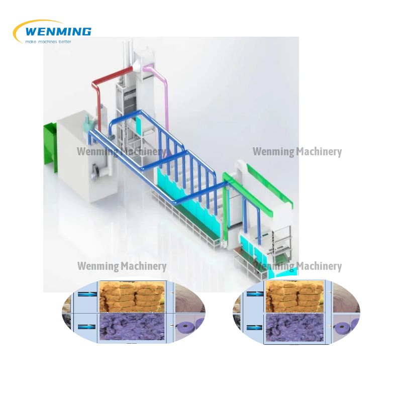 Fiber Waste Recycling Machine