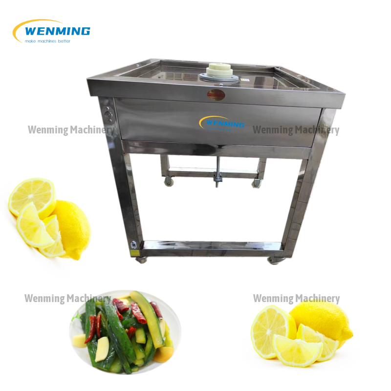 Potato Taro And Lettuce Bar Pushing Cutting Machine