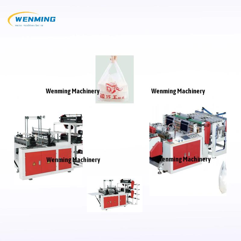 Continuous Heat Sealing And Cold Cutting Bag Making Machine