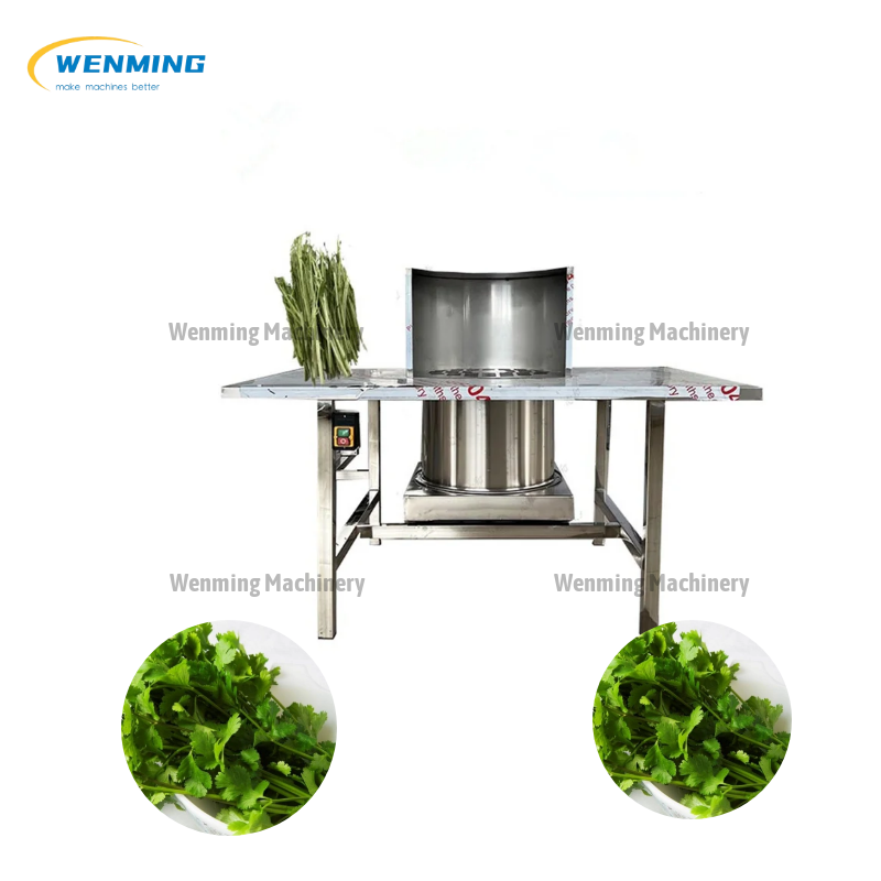 Coriander Leaf Removing Machine