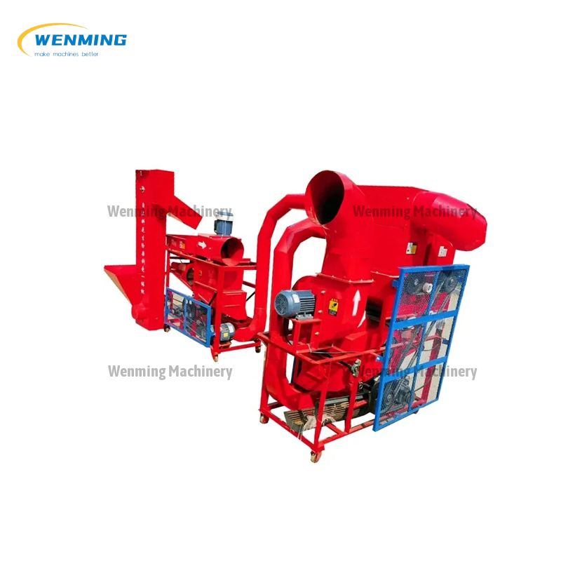 Peanut Sheller With Automatic Loading, Removing Impurities And Stone