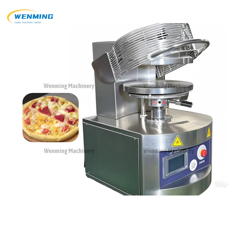 Table Pizza Dough Heating Pressing Machine 