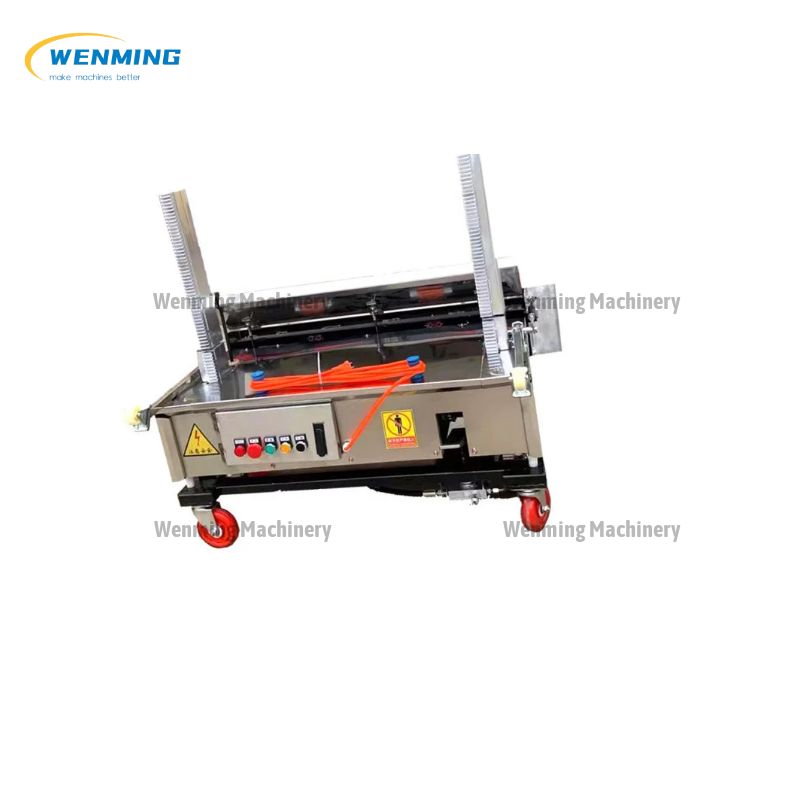 automatic wall plastering machine