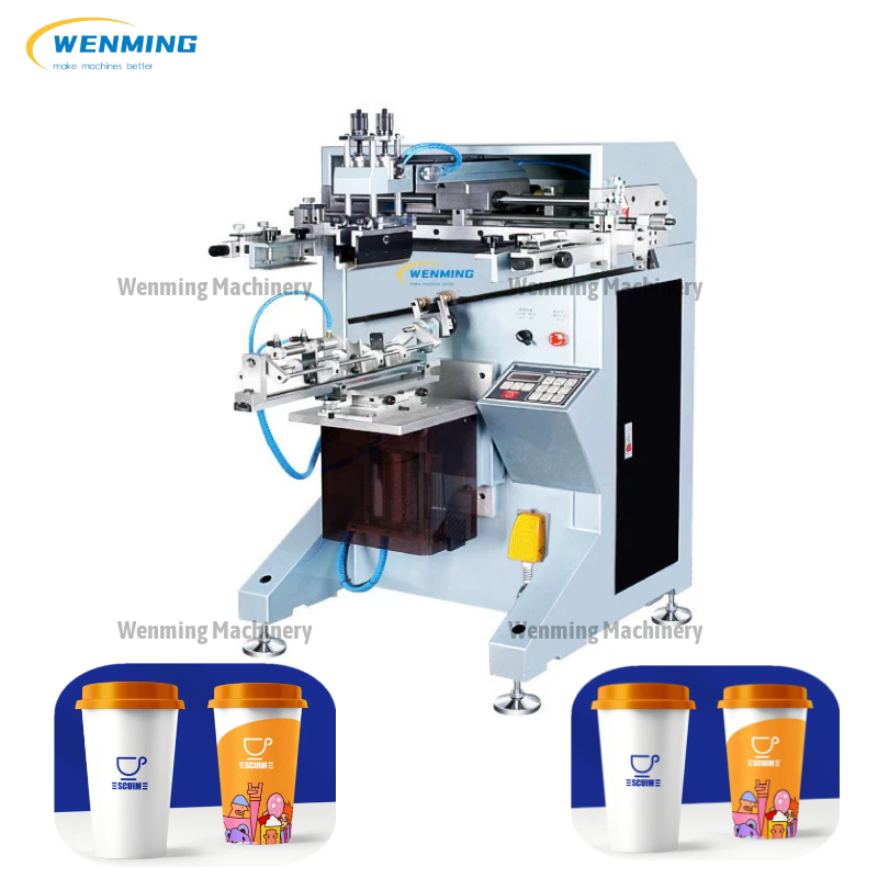 Plastic Cup Screen Printing Machine