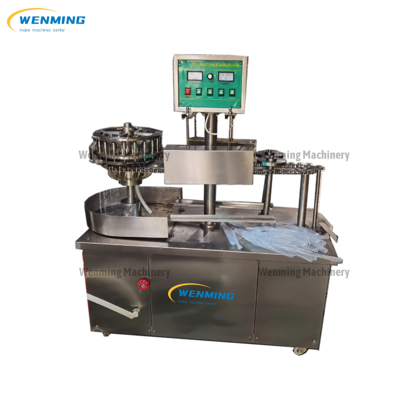 Plastic Tube Lolly Fruit Juice Filling Machine