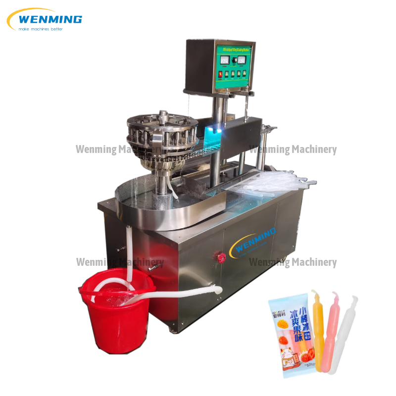 Plastic Tube Lolly Fruit Juice Filling Machine