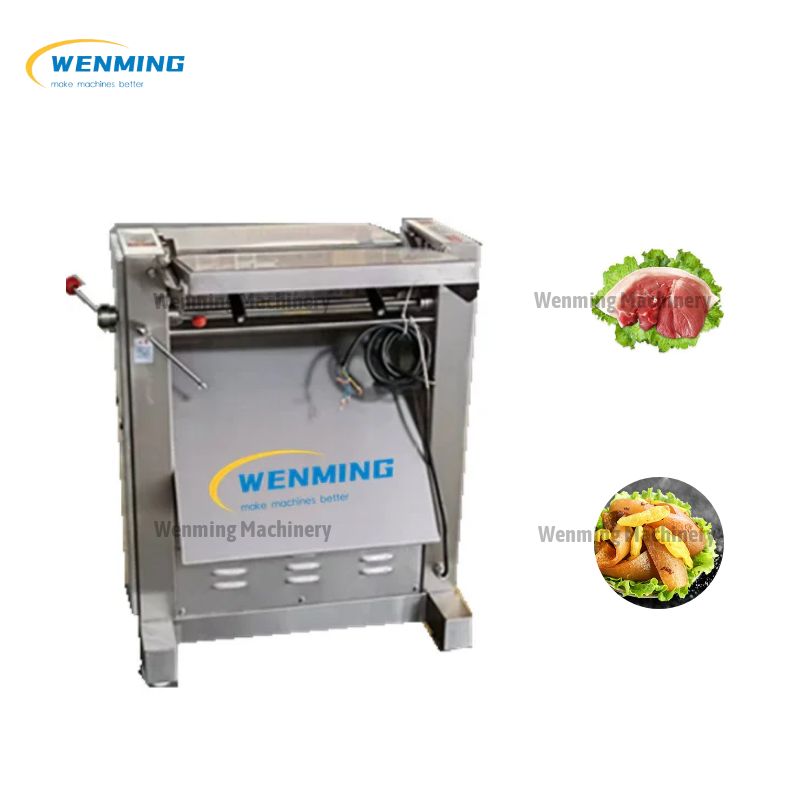 Meat Skin Cutter Machine