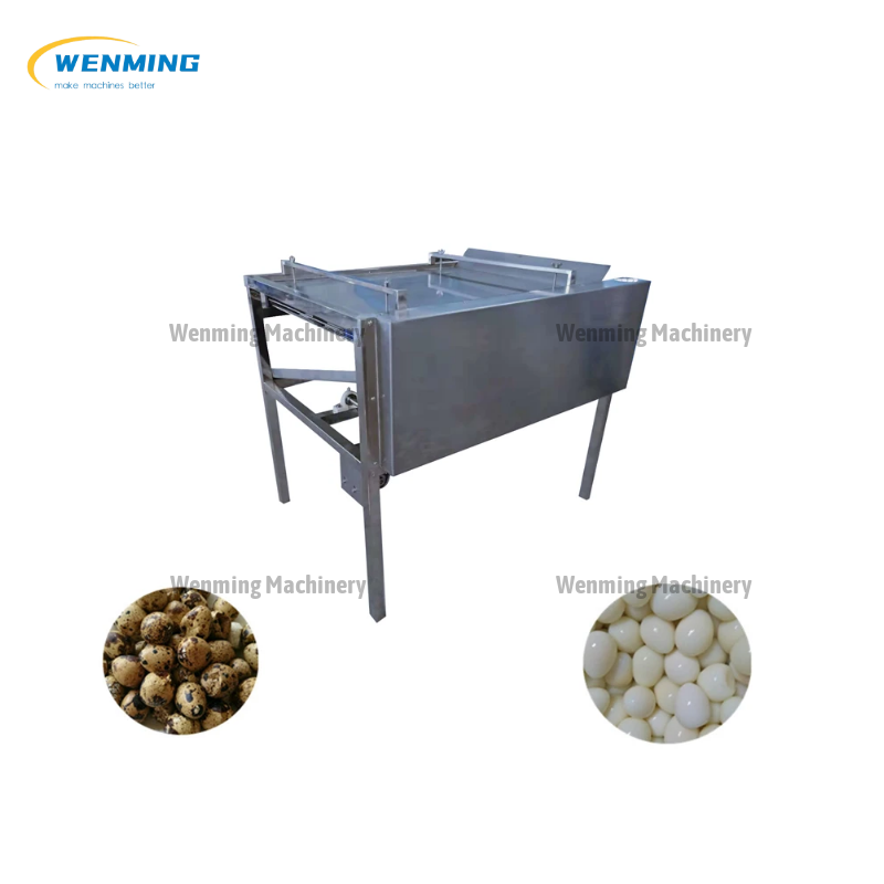 Quail Egg Shell Remover Machine