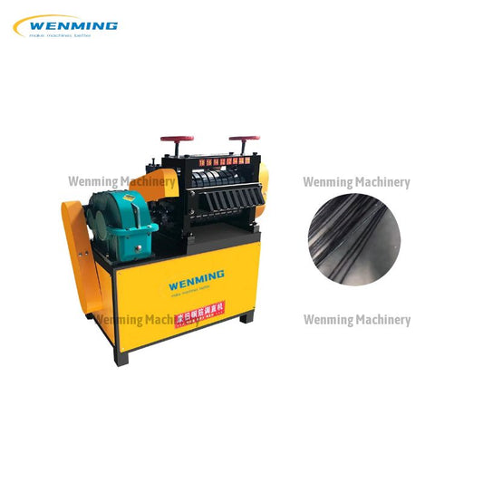 Scrap Steel Bar Rebar Straightening Machine