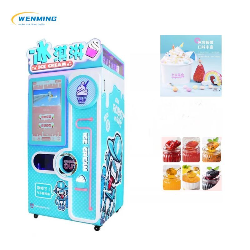 Fully Automatic Robotic Ice Cream Machine