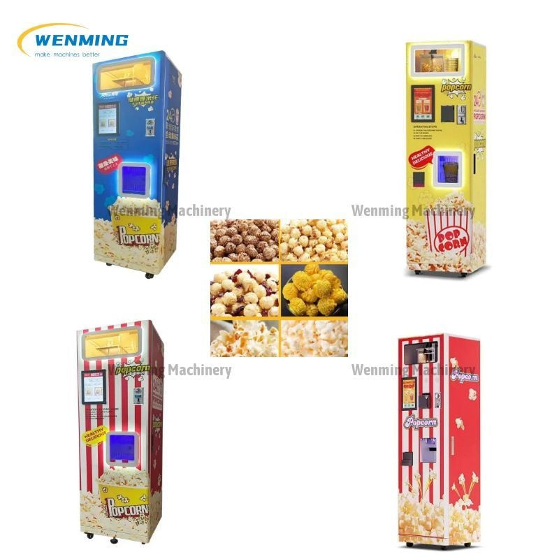 Fully Automatic Popcorn Vending Machine