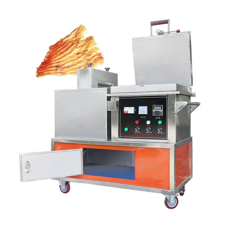 Squid Shredding And Roasting Machine
