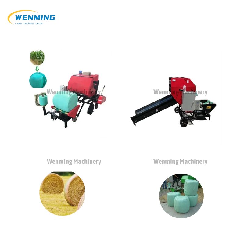 Automatic Silage Baler Bundled Film Machine 